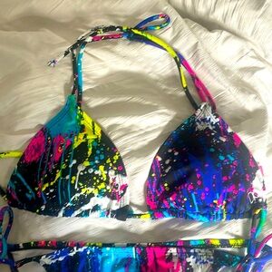 Two piece swimsuit bikini 🔥